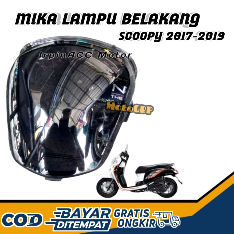 Mika Smoke Mika StopLamp Scoopy 2017 2018 2019 Nemo Mika StopLamp Belakang Scoopy