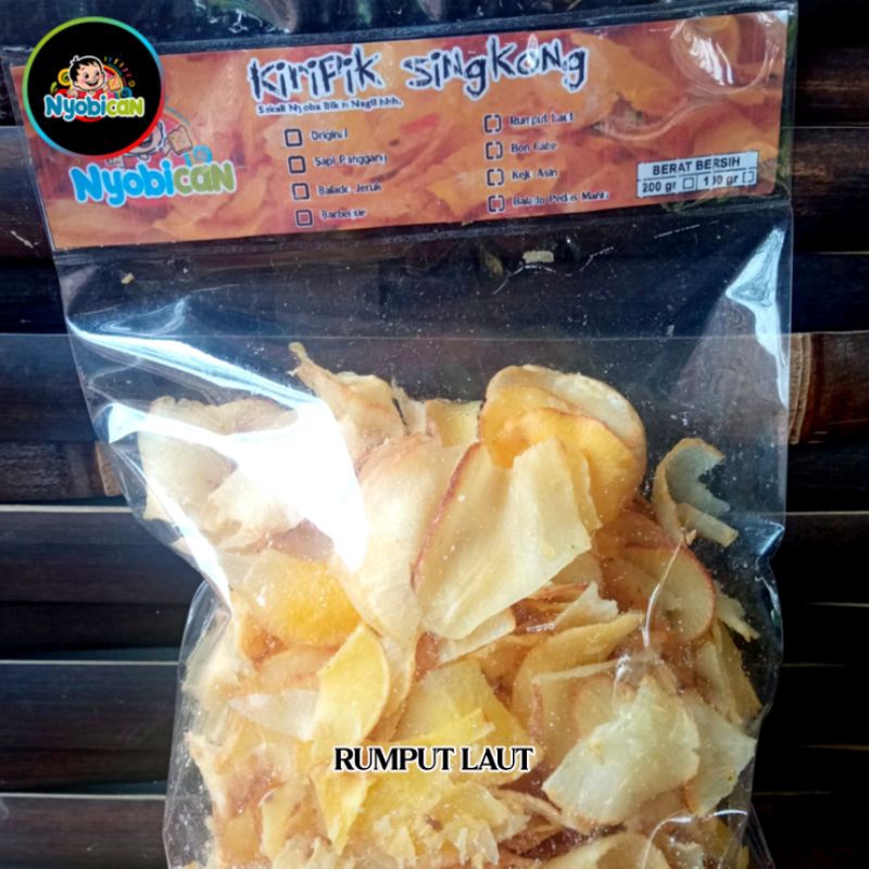 

kripik singkong rumput laut