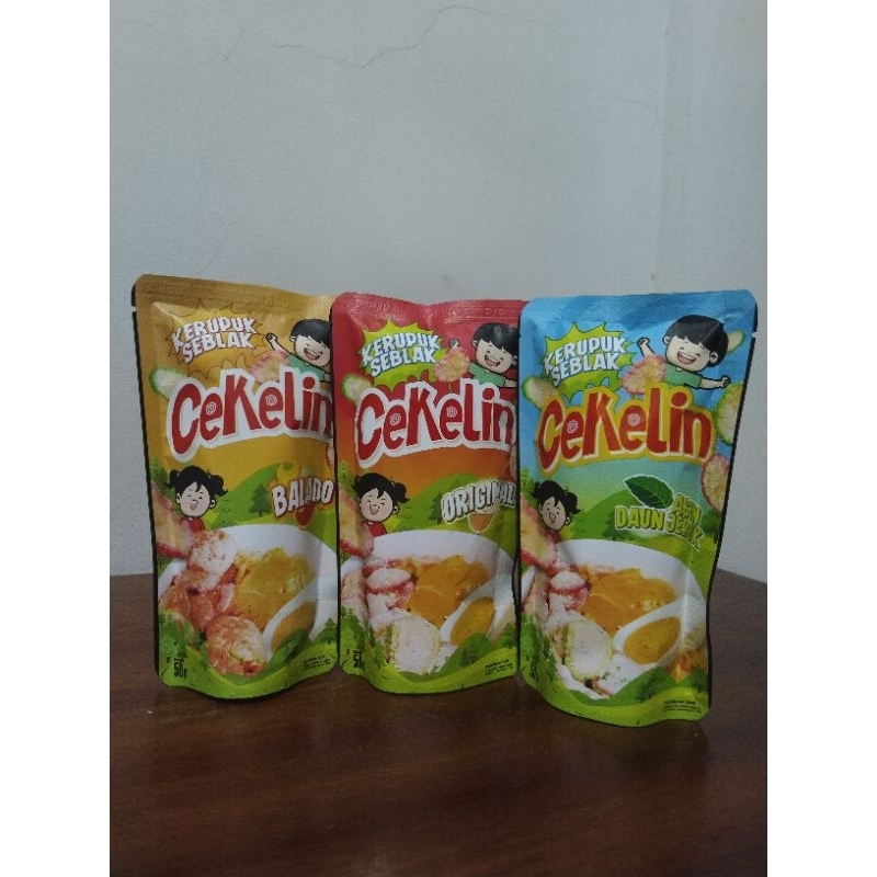 

cekelin varian kerupuk seblak