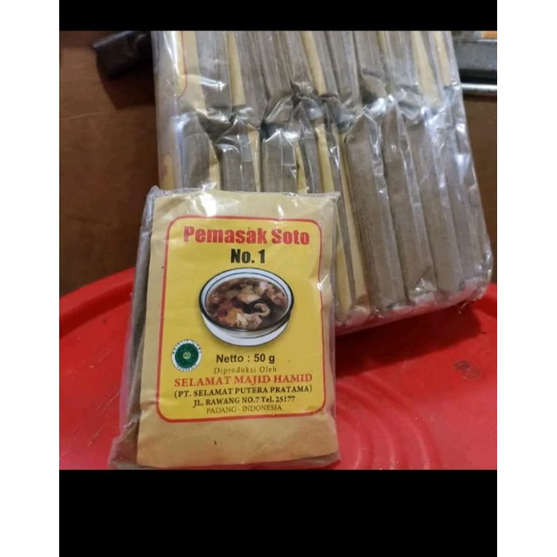 

Bumbu Pamasak Soto Selamat 50g - 1 Pack (20 Biji) - Instan
