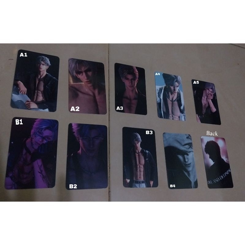 Sylus Photocard Love And Deepspace