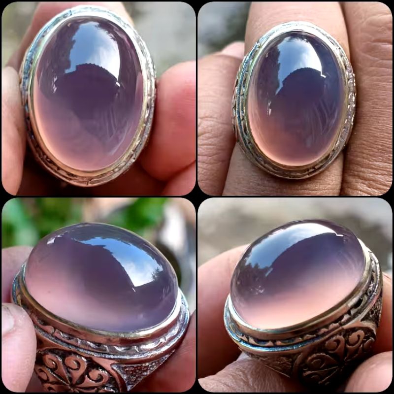 Natural Anggur Obi Kelo Ungu Kristal Nggiwang - Nama Pasar Bacan Obi Kelo Maluku - No Treatment