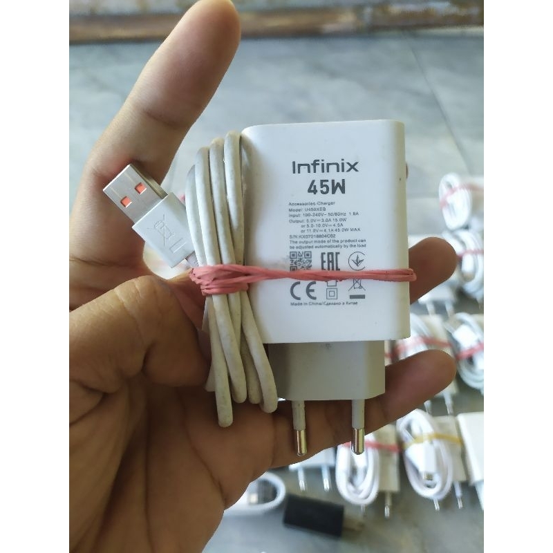Charger Infinix 45 watt Original