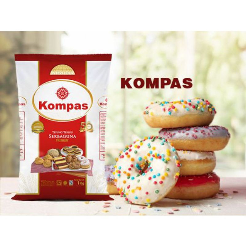 

Tepung Terigu Kompas 1kg