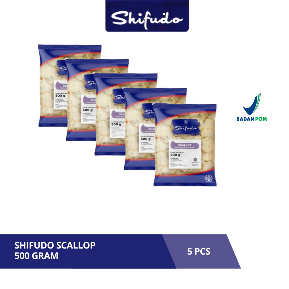 

Shifudo - Scallop 500 Gram - 5 Pcs