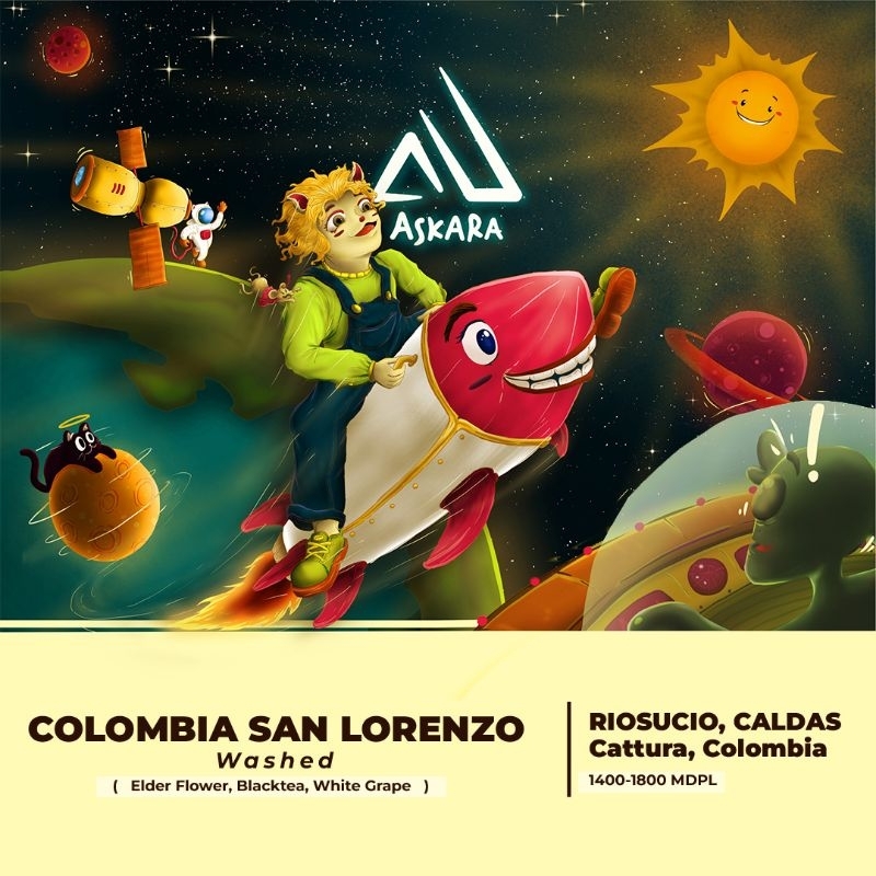 

COLOMBIA SAN LORENZO, SPECIALTY COFFEE - Filter Roast