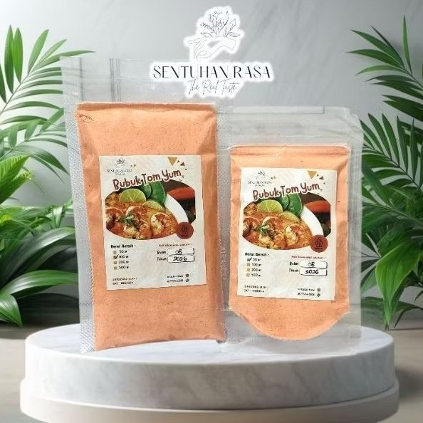 

[Sentuhan Rasa] Bumbu Tabur Rasa Tom Yum 100% Premium Quality / Bumbu tabur Bubuk / Seasoning Powder
