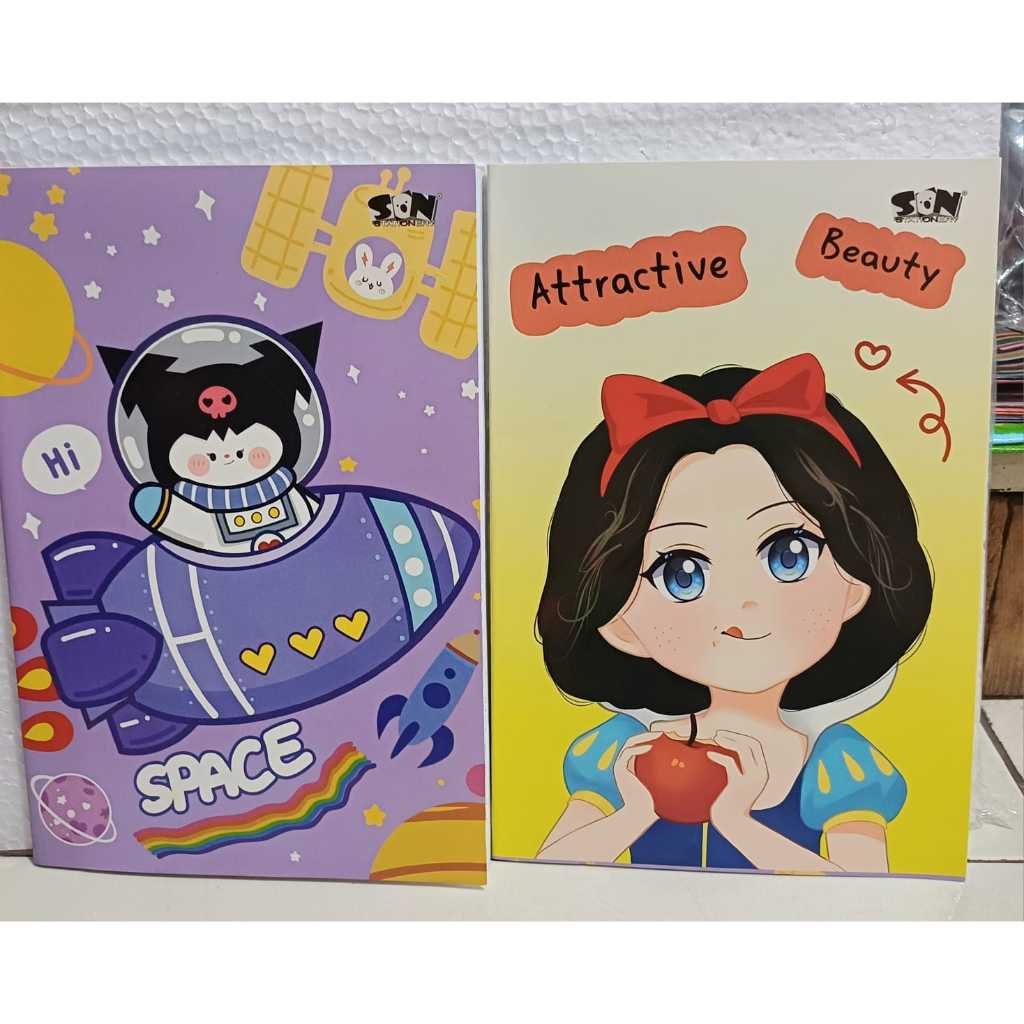 

[PAK/10BK] SON BUKU TULIS BOXY 42 BUKU PANJANG