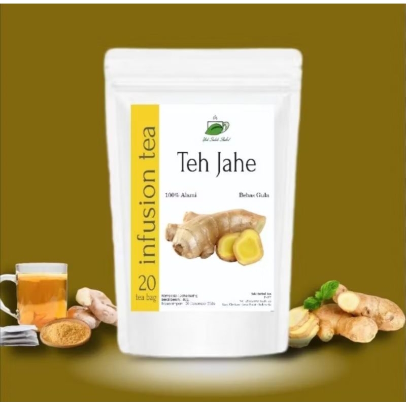 

TEH JAHE / GINGER ROOT TEA 100% organik (20 tea bag)