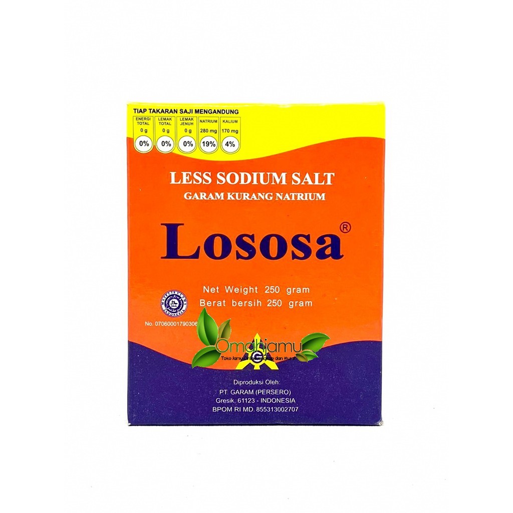 

Ay00! Garam Lasosa 250gr Garam diet rendah natrium