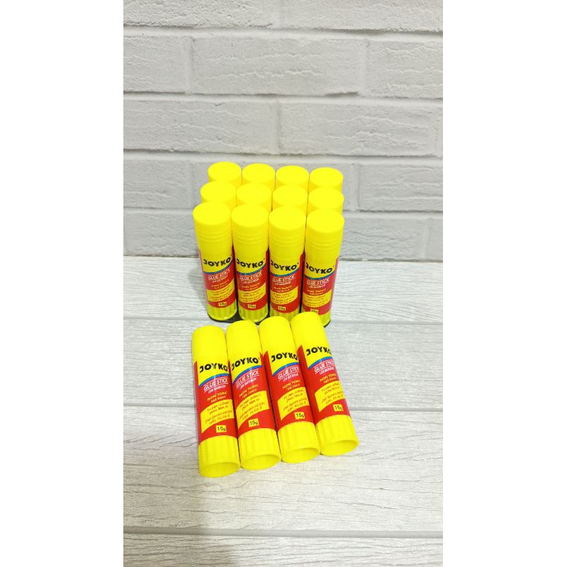 

Lem glue stick Joyko/Lem Kertas Joyko 15G/Lem Batangan Isi 12 pcs