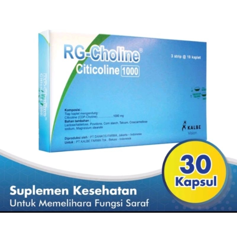 RG Choline 1000 mg isi 30 (ED : 2027)