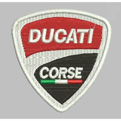DUCATI LOGO A-A634 PATCH BORDIR LOGO EMBLEM EMBROIDERY RBC