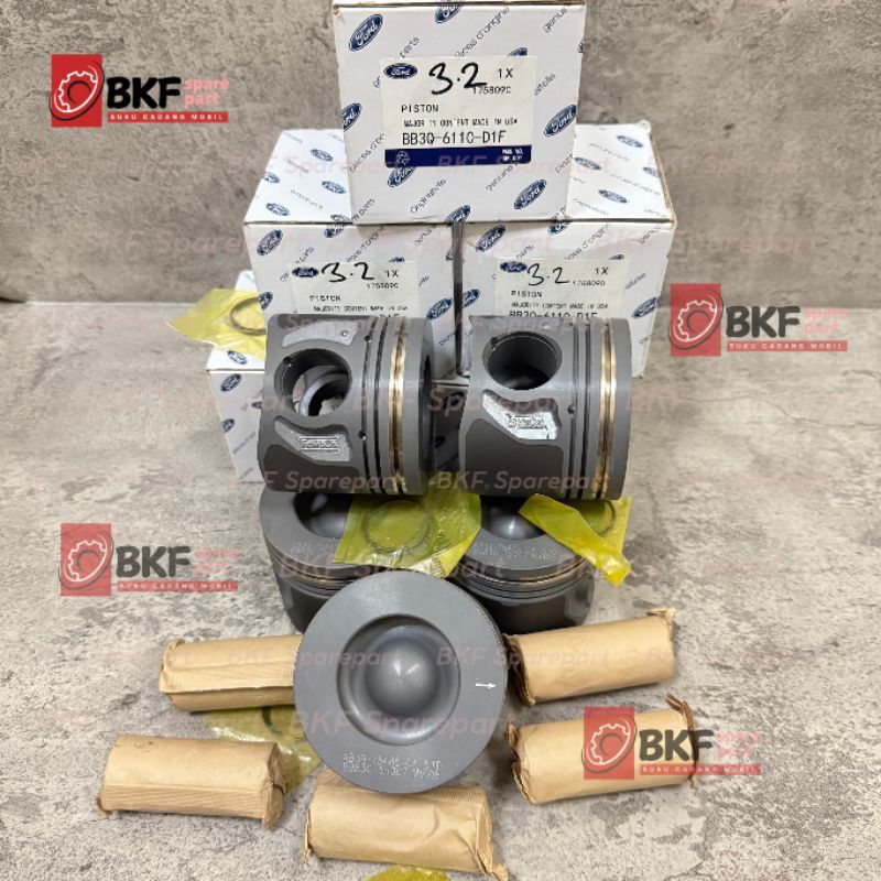 Piston Seher Set Ford Ranger 3.2 3200cc Original FoMoco isi 5pc