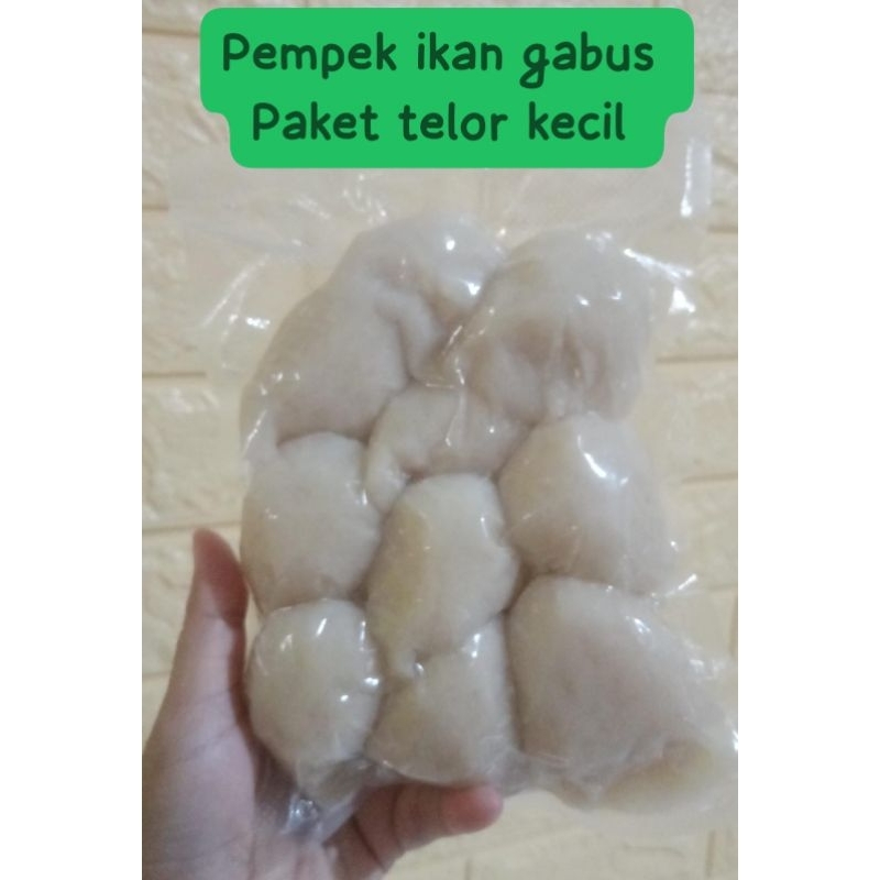 

Pempek Telur Kecil Ikan Gabus