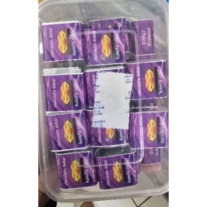 

coklat Dubai kunafa mini