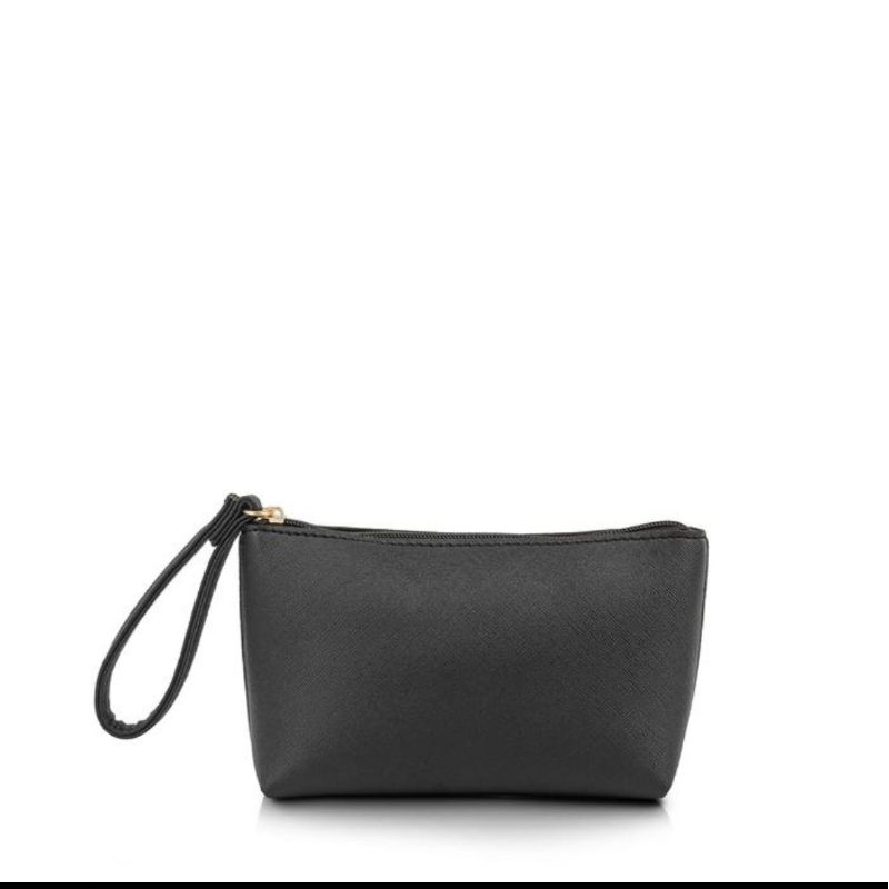 aqq Tas Wanita Les Catino Uno Pouch Hitam (NEW)