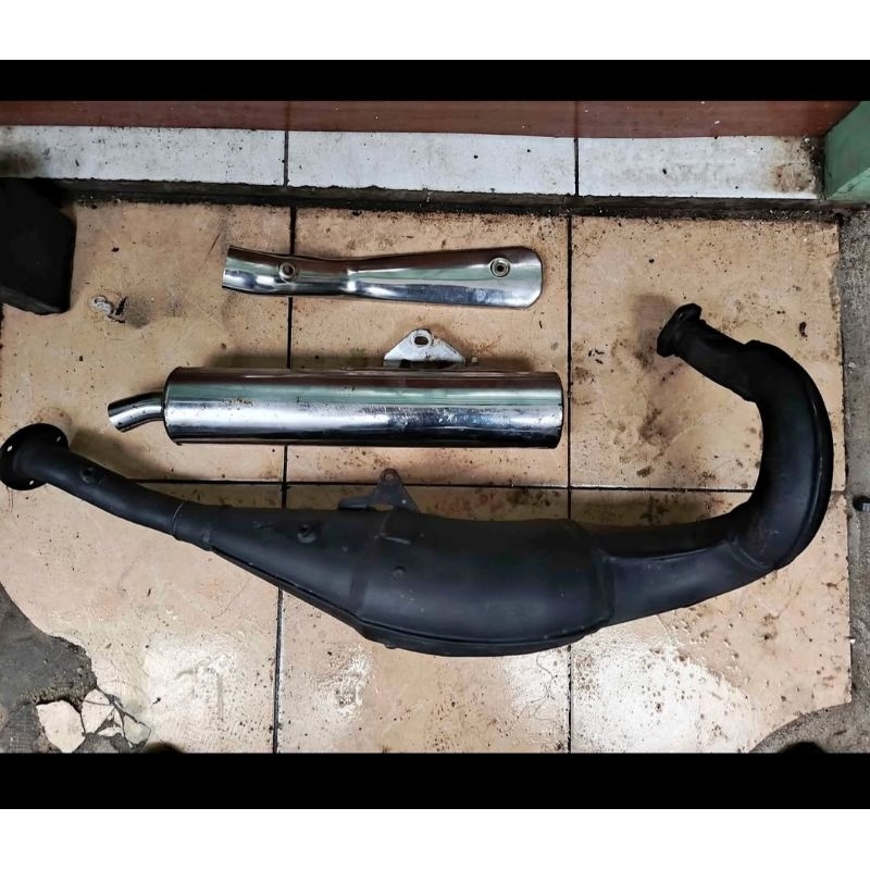 knalpot standar ninja r ss original non katalis