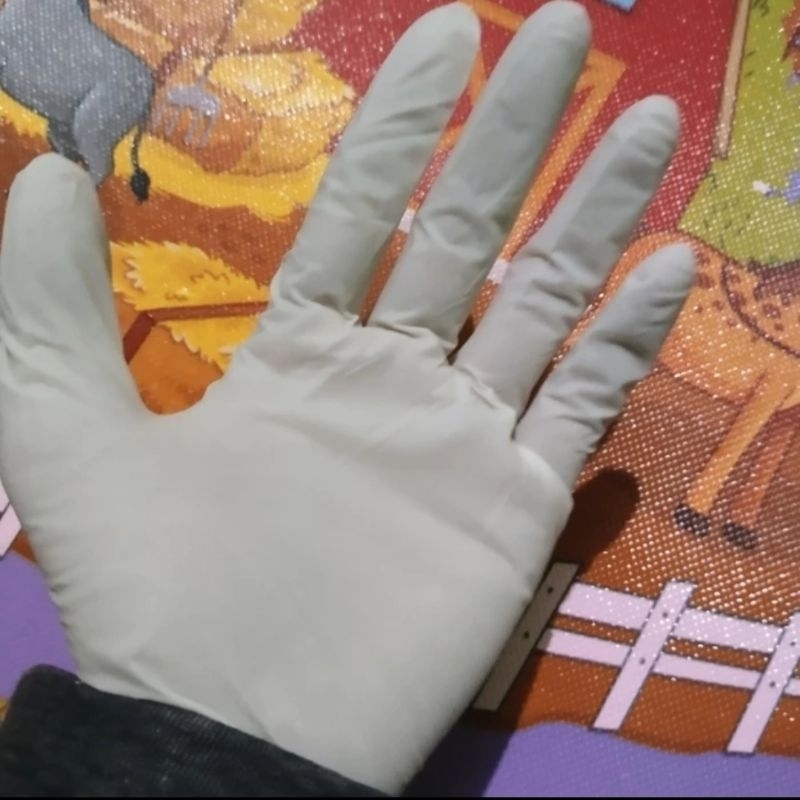 sarung tangan karet medis non medis murah serbaguna