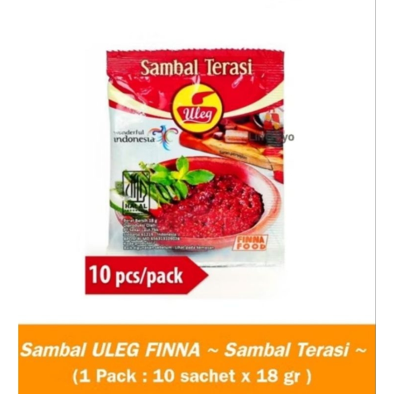 

FINNA SAMBAL ULEG RENCENG ( trasi, sambal ijo, rawit, sambal bawang)
