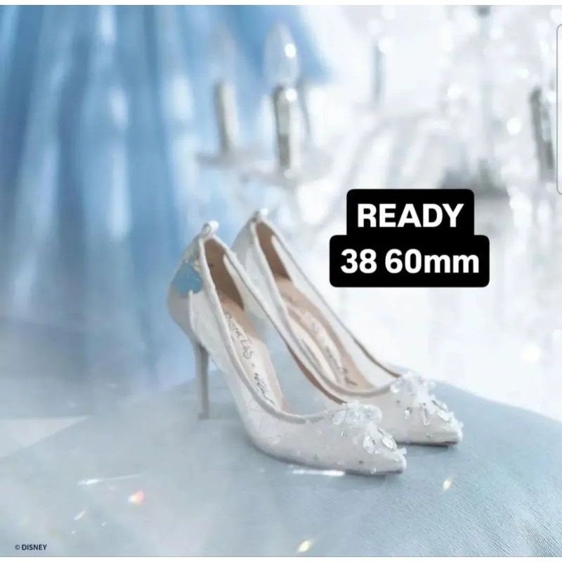 [ITTAHERL PRICE] Ittaherl Cinderella heels 38 60mm New Disney Princess Ittaherl Mulan Jasmine Belle