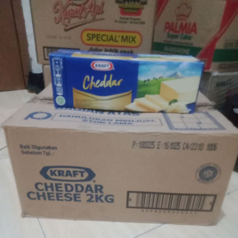 

keju Kraft CHEDDAR CHEESE 2KG