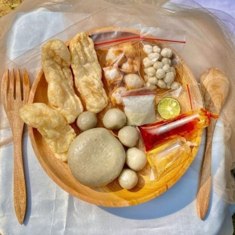 

Bakso Aci Ayam Suwir / Baso Aci instan