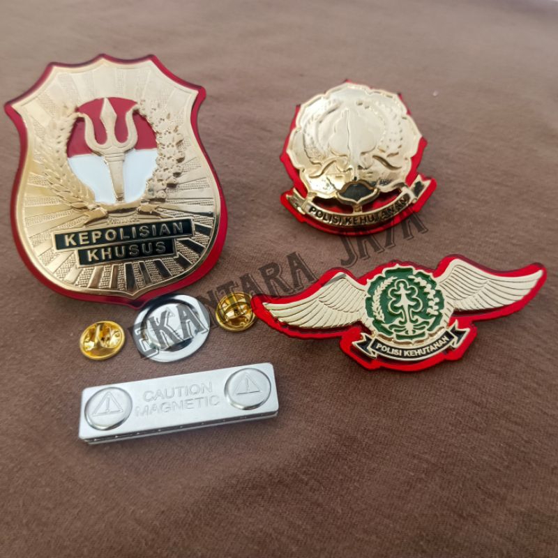 Pin Wing Polhut / Kewenangan Polhut / Kewenangan Polsus Premium