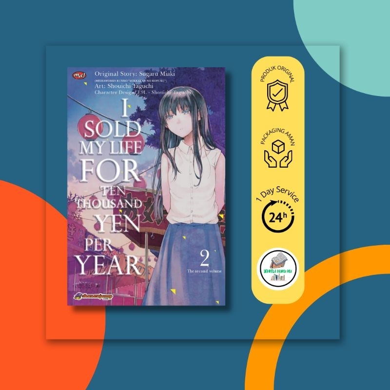 Komik Sold My Life for Ten Thousand Yen Per Year 02 - Bookpaper (Sugaru Miaki/ Shouichi TaguchiI)