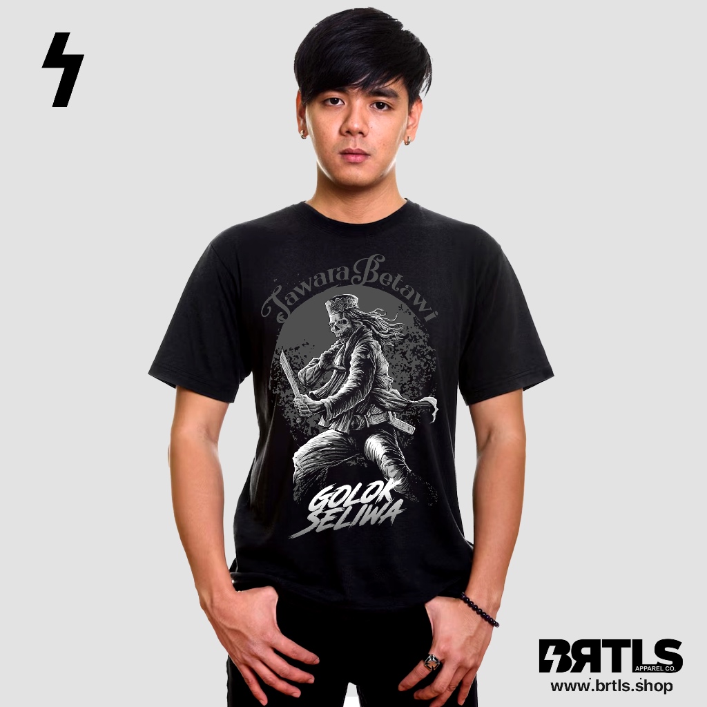 Kaos Premium Cotton Combed 30s - JAWARA BETAWI