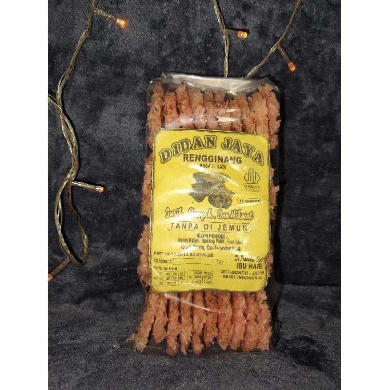 

RENGGINANG ASLI SITUBONDO RASA TERASI (TANPA DIJEMUR) PERBUNGKUS ISI 40PCS