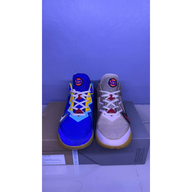 Sepatu Basket Nike Lebron 18 Low X Space Jam Wild E Road Runner Original
