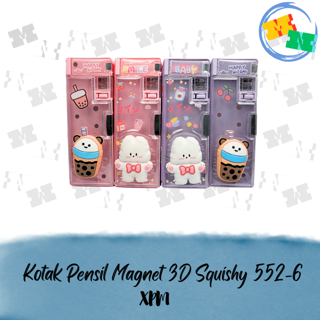 

XPM Kotak Pensil Magnet 552-6 3D Squishy