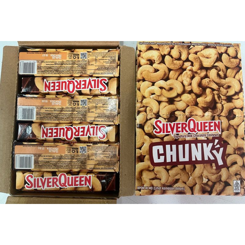 

Silver Queen Chunky Bar 26 gram