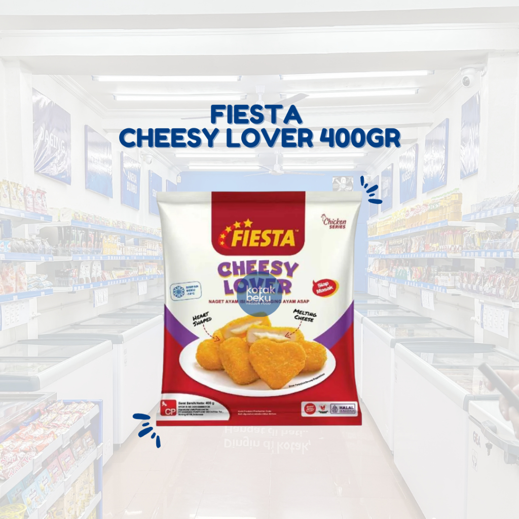 

FIESTA CHEESY LOVER 400GR