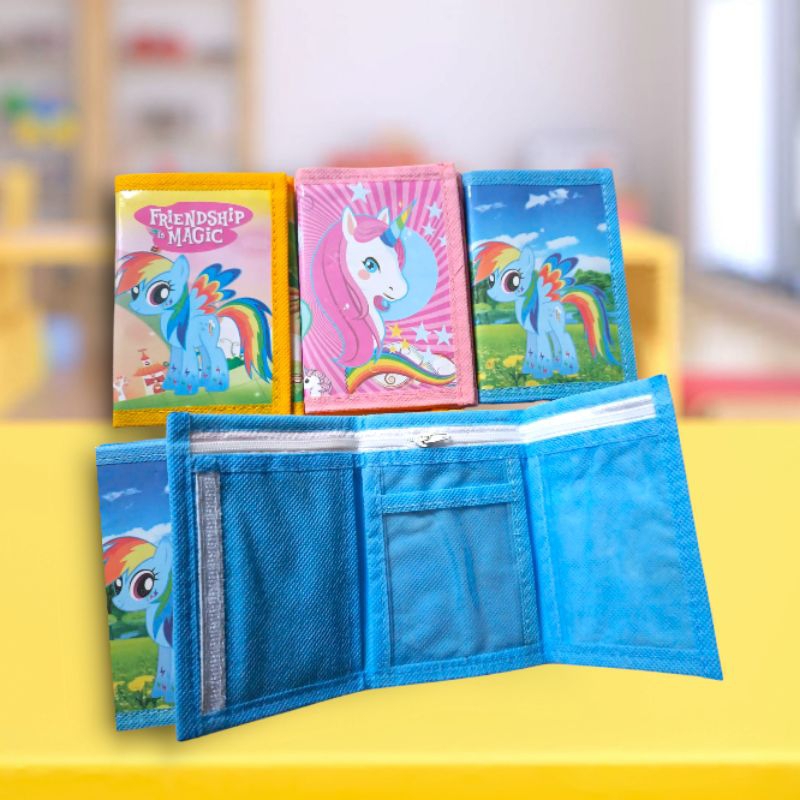 DOMPET LIPAT ANAK PEREMPUAN KARAKTER LUCU PONY
