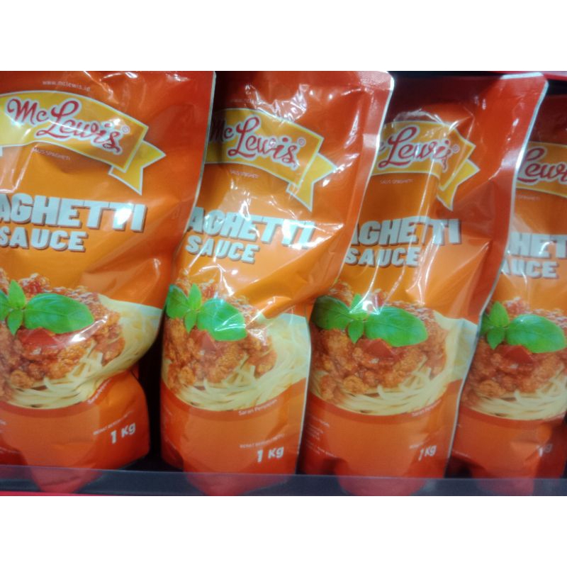 

Saus spaghetti mc Lewis 1 kg