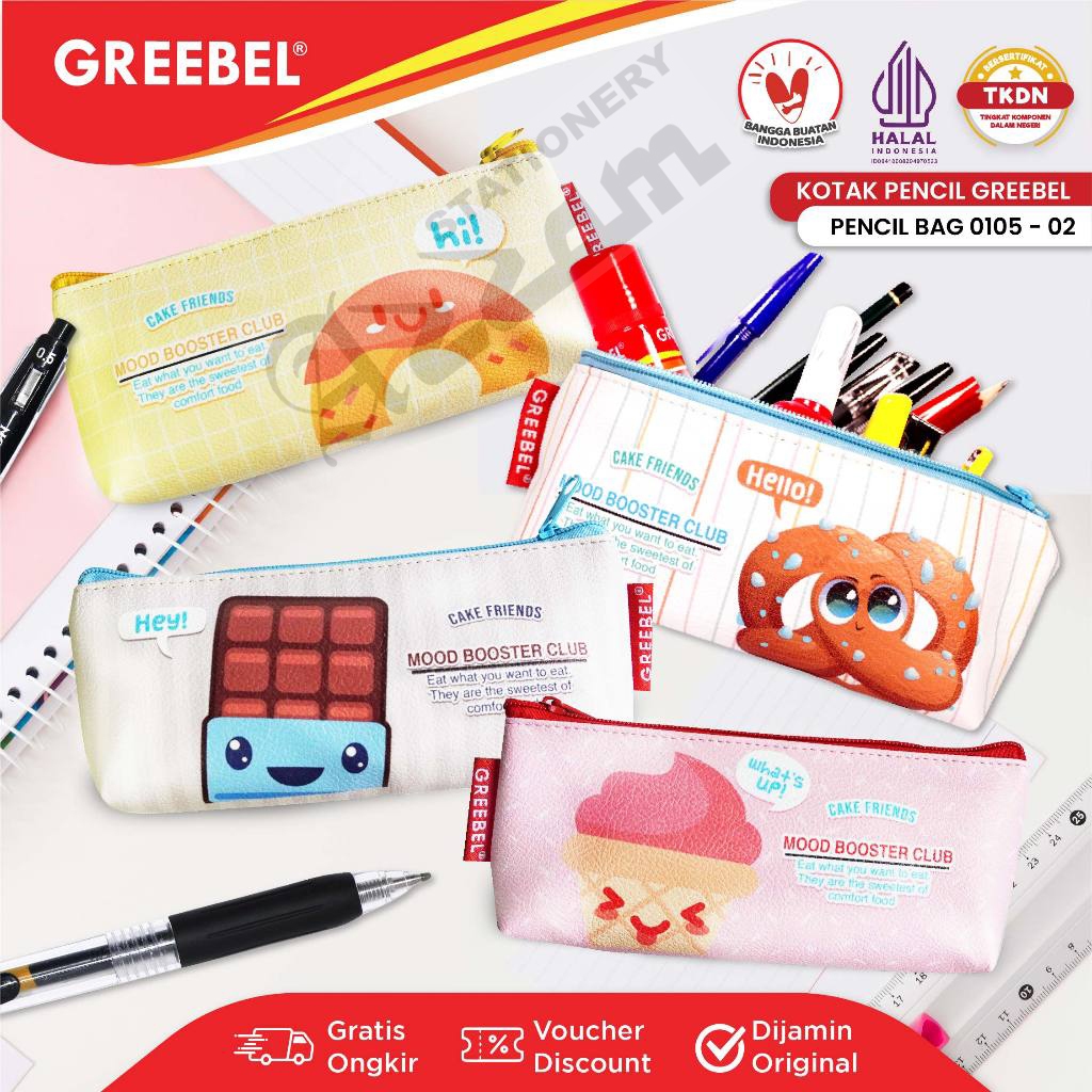 

TEMPAT PENSIL CASE GREEBEL LUCU 01 05-02 MIKA