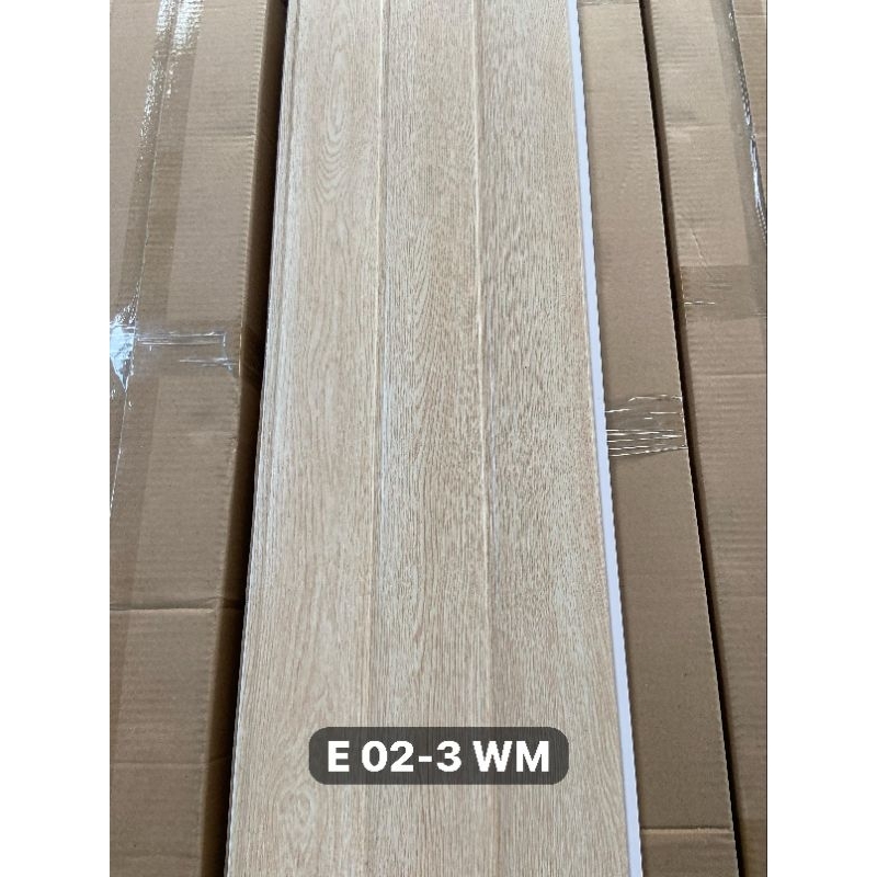 Plafon PVC ELITE Serat kayu  Cream E 02-  3WM