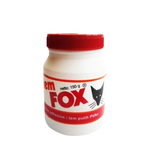 

Lem Fox PVAC Botol 150 Gr Lem Putih Serba Guna