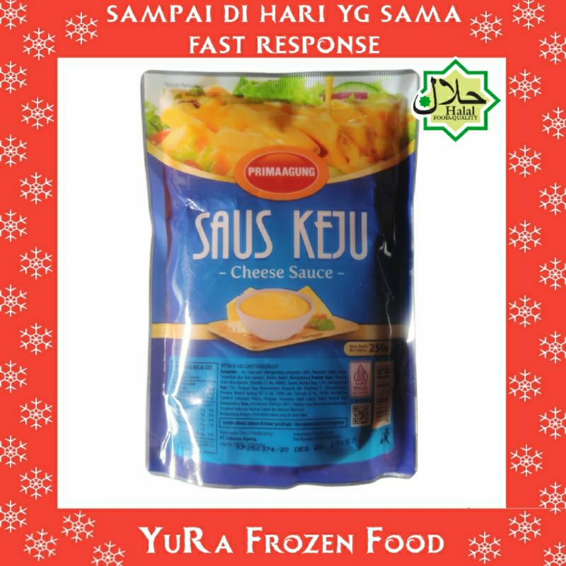 

PRIMA AGUNG Saus Keju 250 gr Cheese