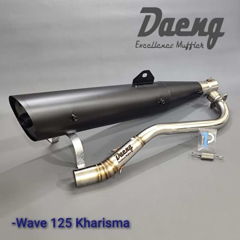 Knalpot Tsukigi Wave 125 Kharisma Daeng
