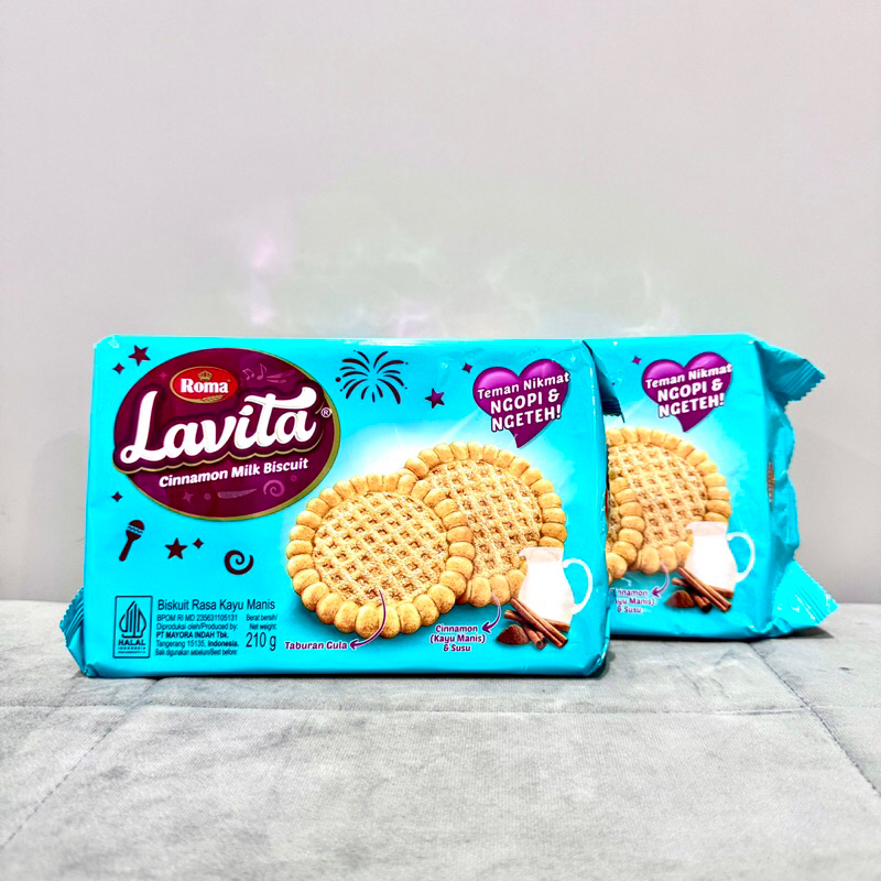 

Roma Lavita Biskuit Susu Cinnamon Kayu Manis