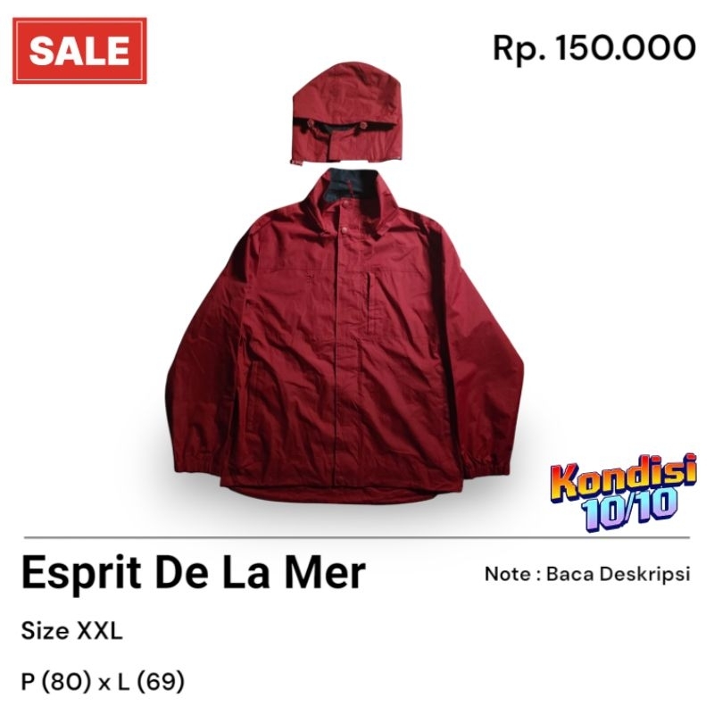 Jaket Outdoor Esprit De La Mer