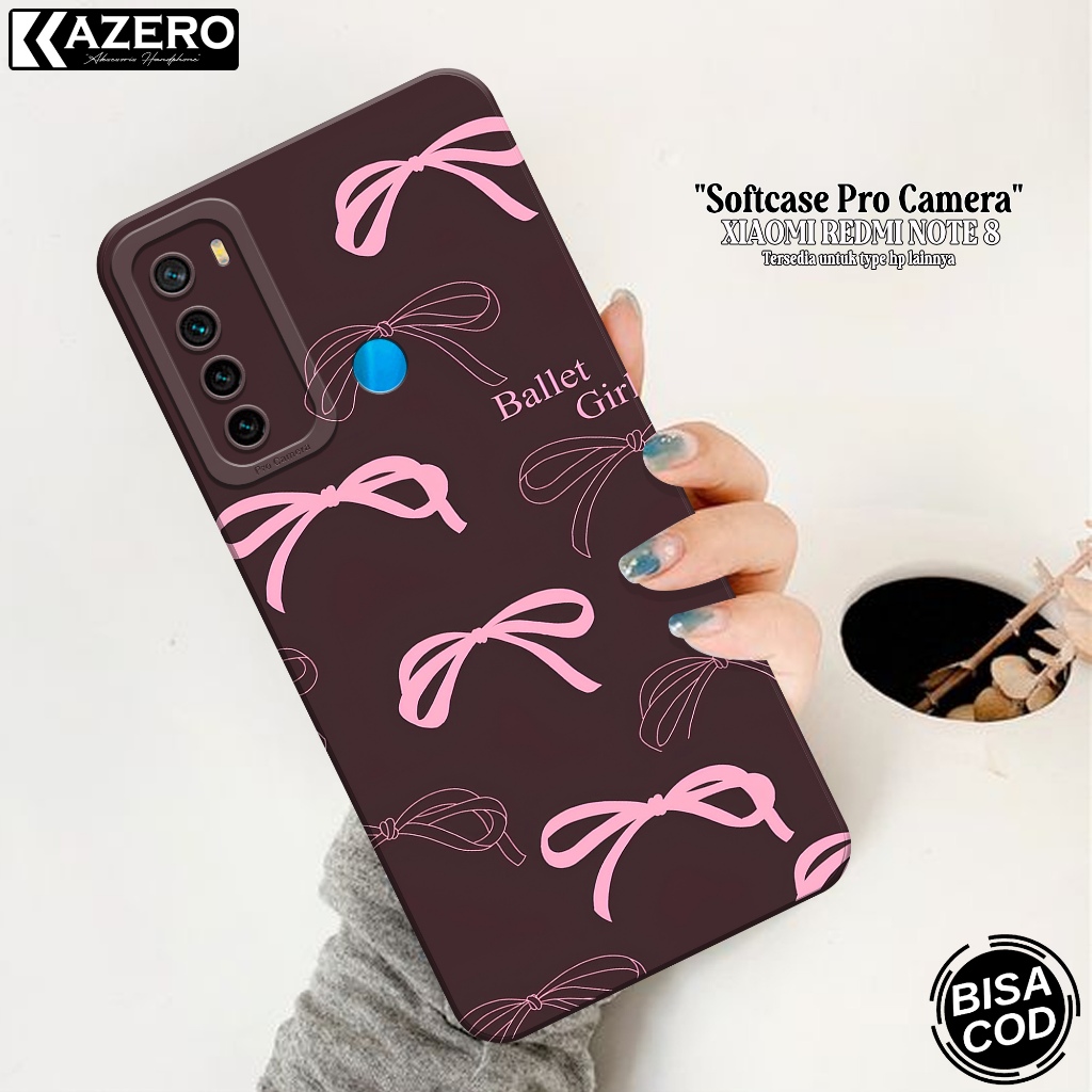 Kesing XIAOMI REDMI NOTE 8 Fashion Case Aesthetic Silikon Pro Camera Softcase XIAOMI REDMI NOTE 8 Co