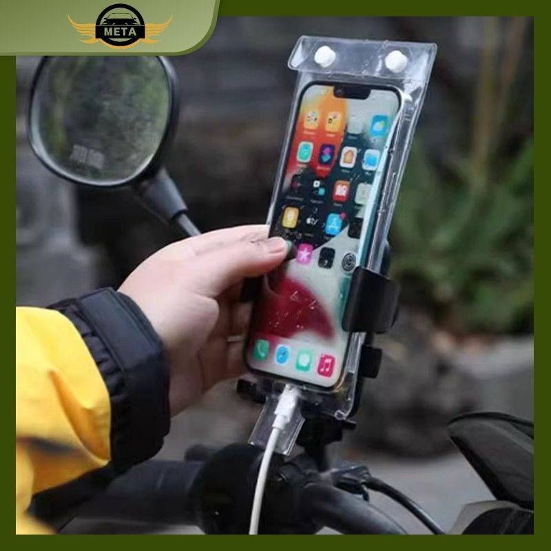 HP Waterproof Tas Motor Anti Air Holder Hp Motor Tas Waterproof Tas Gantung Untuk Motor Anti Air