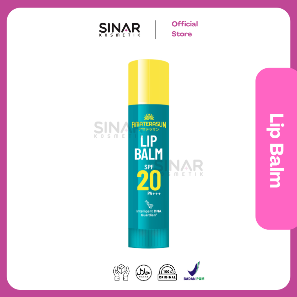 Amaterasun Lip Balm SPF 20 PA+++  / Lip Treatment / Lip Balm SPF 20 / Lip Sunscreen