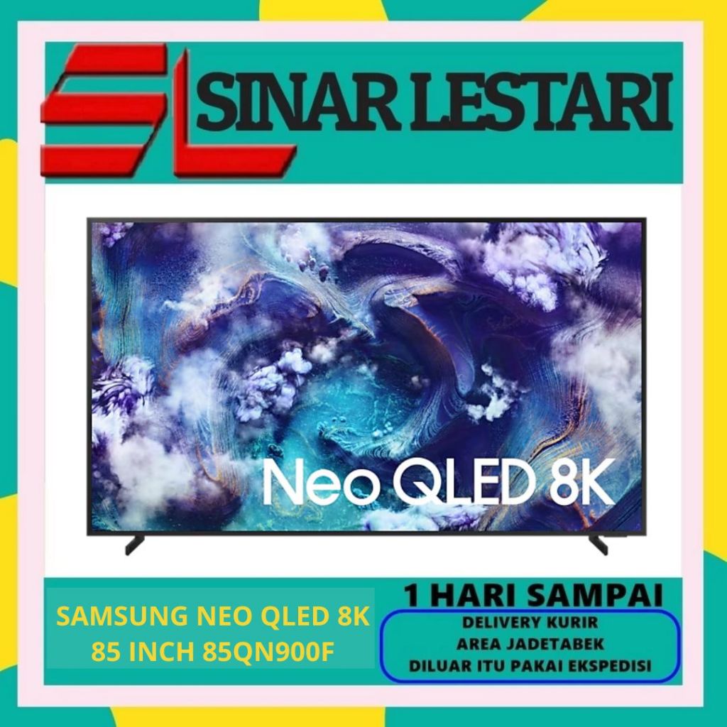 SAMSUNG 85QN900F NEO QLED 8K 85 INCH VISION AL SMART TV QA85QN900FKXXD NEW (2025)