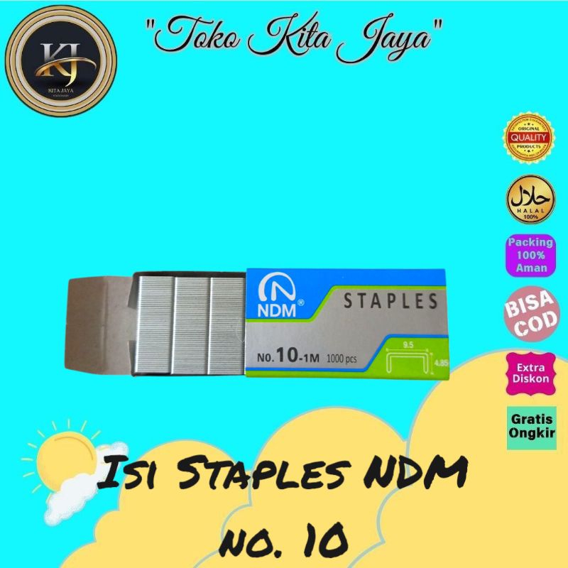 

Isi Staples no. 10
