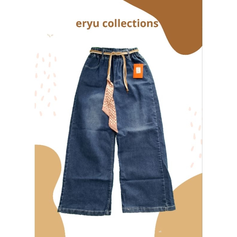 KULOT JEANS ANAK PEREMPUAN/JEANS KULOT ANAK